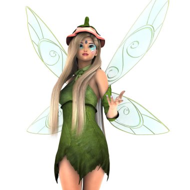 3d cg işleme bir peri