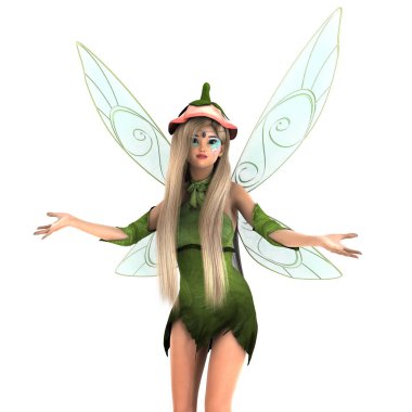 3d cg işleme bir peri