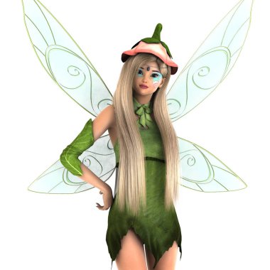 3d cg işleme bir peri