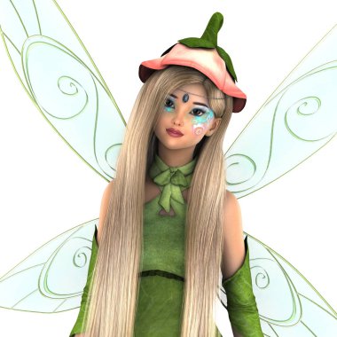 3d cg işleme bir peri