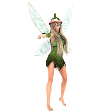 3d cg işleme bir peri