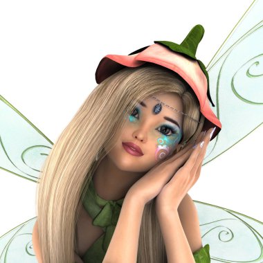 3d cg işleme bir peri