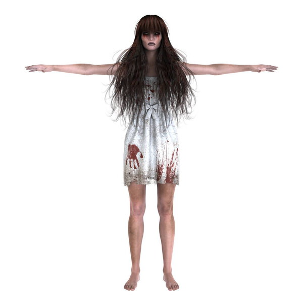 женщина с ужасным макияжем
