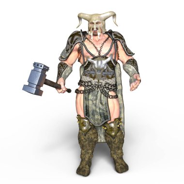 3d cg işleme bir gladyatör