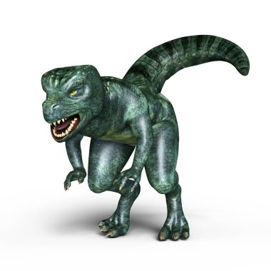 bir canavar 3d cg işleme
