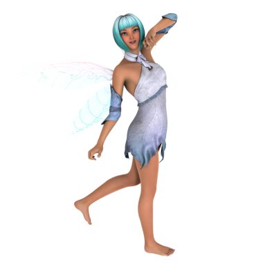 3d cg işleme bir peri