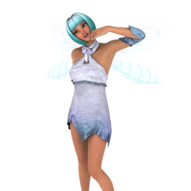 3d cg işleme bir peri