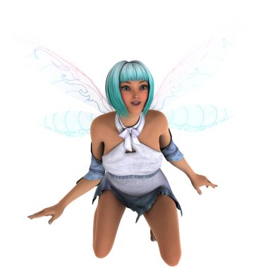 3d cg işleme bir peri