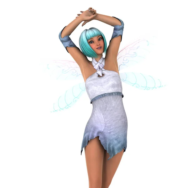 3D CG rendering of a fairy — Stock Photo, Image