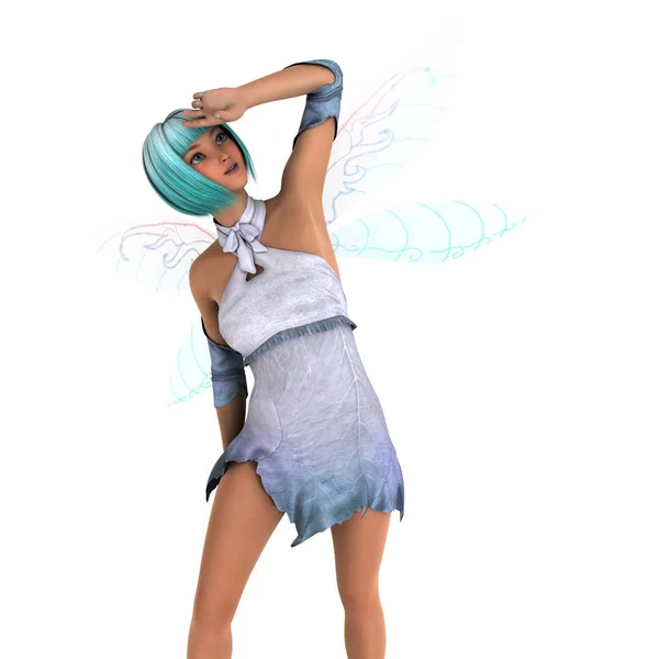 3D CG rendering of a fairy — Stock Photo, Image