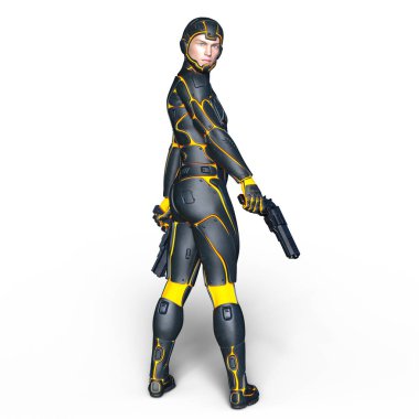 bir süper kahraman 3d cg render