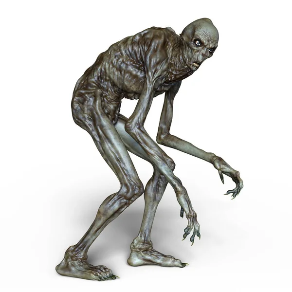 bir canavar 3d cg işleme