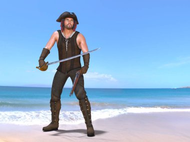 3d cg işleme bir korsan