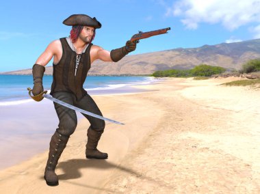 3d cg işleme bir korsan