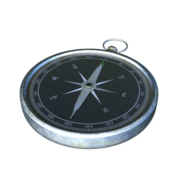 3D CG rendering of a compasses — Stock Photo, Image