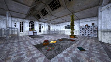 3d cg işleme kalıntıları