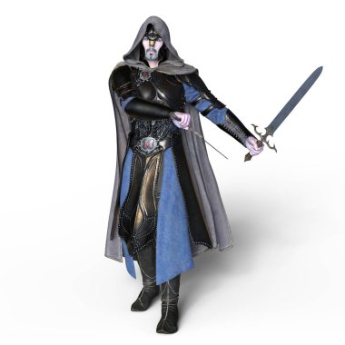 bir şövalyenin 3d cg işleme