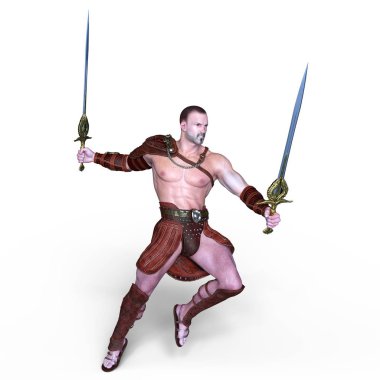 3d cg işleme bir gladyatör