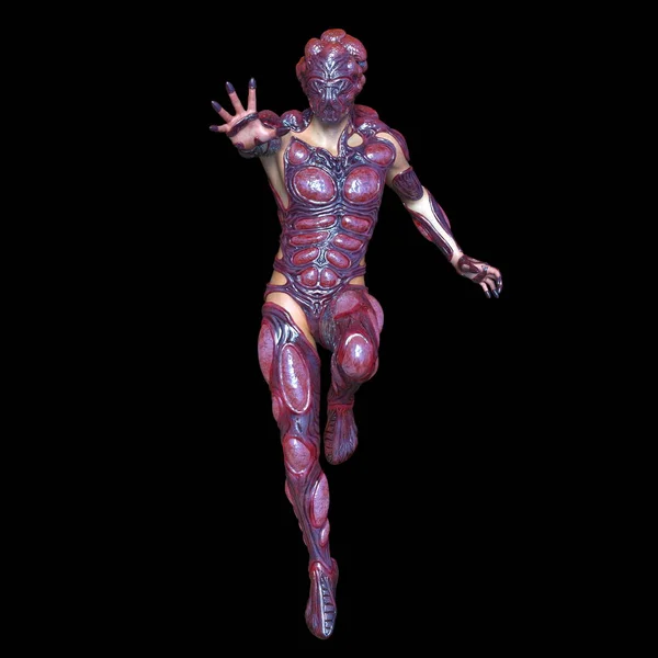 3D CG representación de un hombre mutante — Foto de Stock