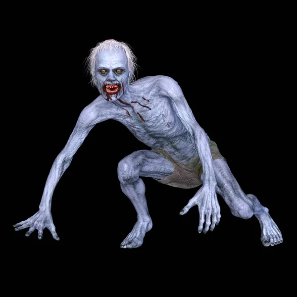 3D CG rendering of a zombie — Stock Photo, Image