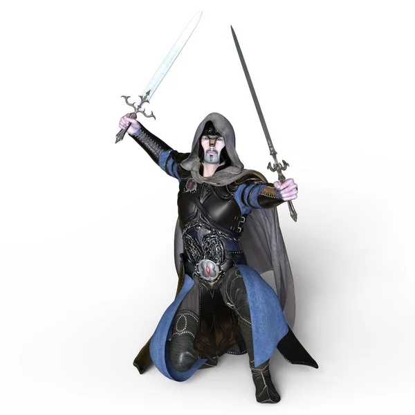 3D CG rendering of a knight — Stock Photo, Image