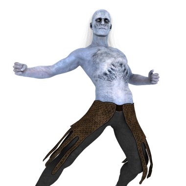 bir canavar 3d cg işleme