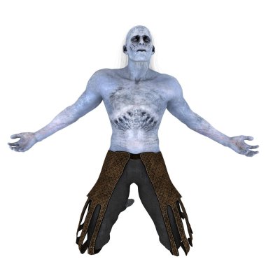 bir canavar 3d cg işleme