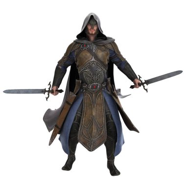 bir şövalyenin 3d cg işleme