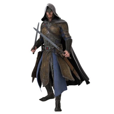 bir şövalyenin 3d cg işleme