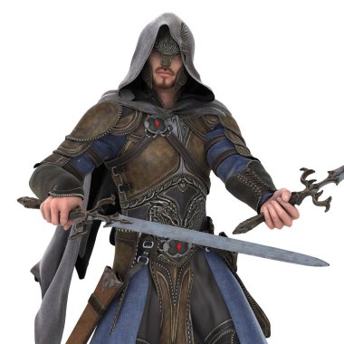 bir şövalyenin 3d cg işleme