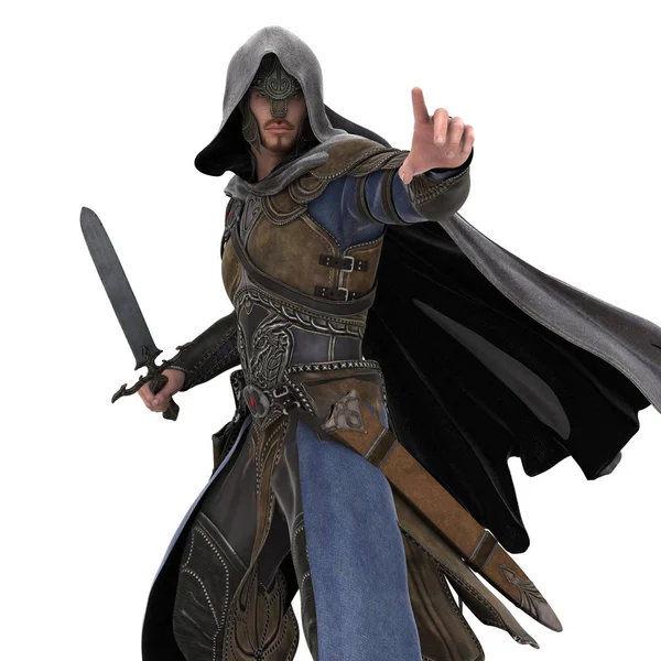 bir şövalyenin 3d cg işleme