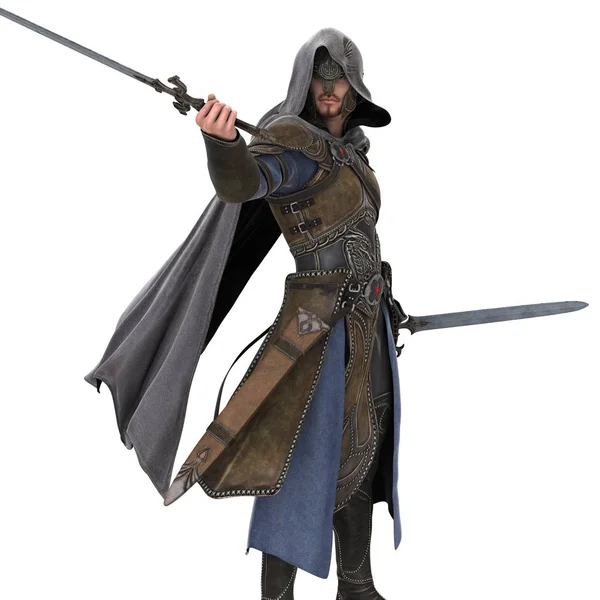 bir şövalyenin 3d cg işleme