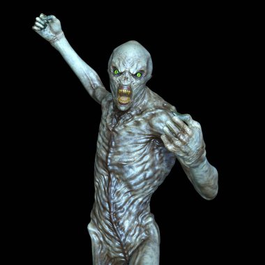 bir canavar 3d cg işleme