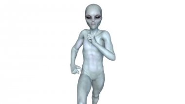 bir çalışan yabancı 3d cg işleme