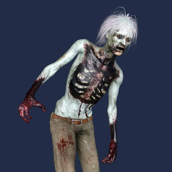 3D CG rendering of a zombie — Stock Photo, Image