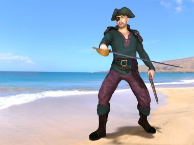 3d cg işleme bir korsan