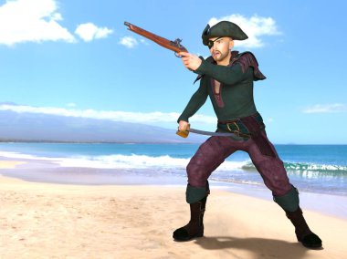 3d cg işleme bir korsan