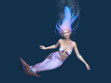 Deniz kızı 3d cg render