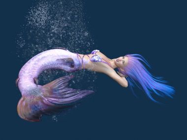 Deniz kızı 3d cg render