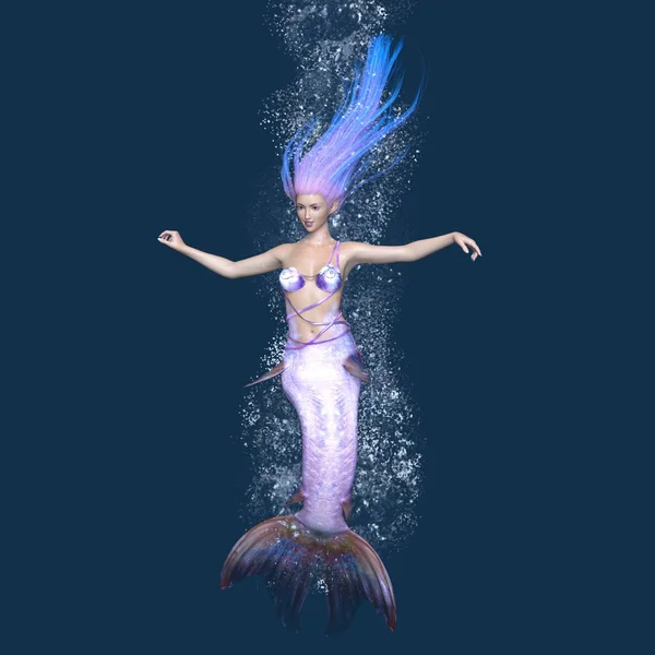 Deniz kızı 3d cg render