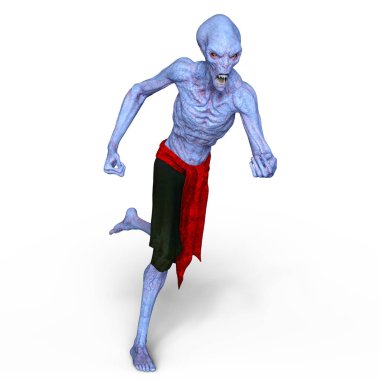 bir uzaylı 3d cg işleme