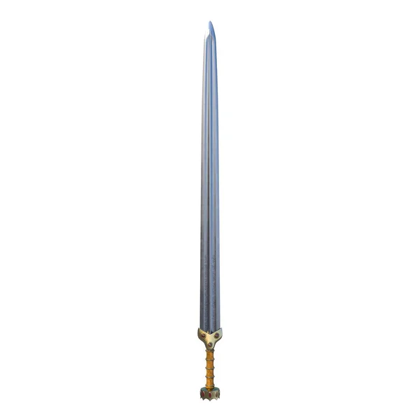 Renderowania 3D cg miecz — Zdjęcie stockowe