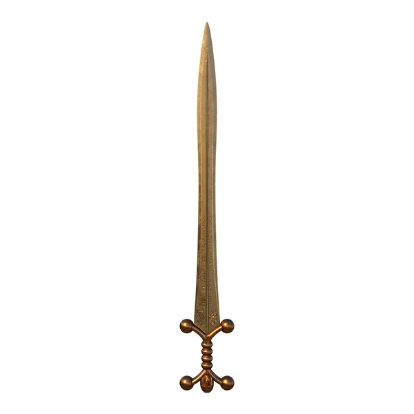 3D CG rendering of a sword — Stock Photo, Image