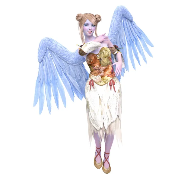 3D CG rendering of an angel — Stock Photo, Image