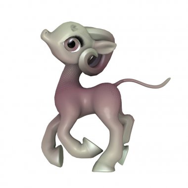 3d cg işleme bir koyun