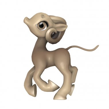 3d cg işleme bir koyun