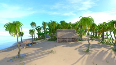 adanın 3d cg işleme