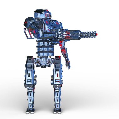 3d cg işleme bir robot