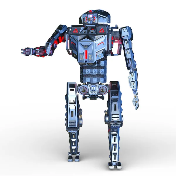 3D CG rendering of a robot — Stock Photo, Image