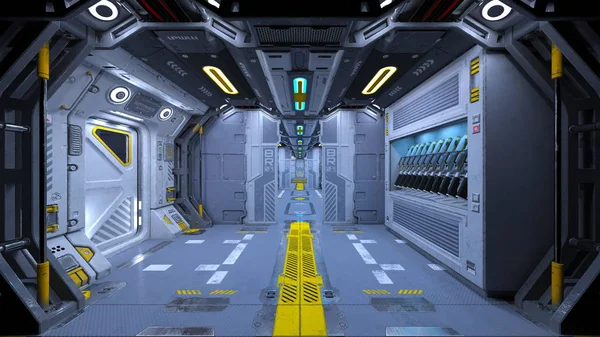 3d cg işleme uzay istasyonu